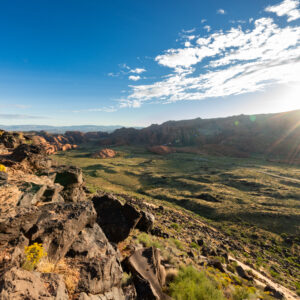 Snow Canyon Sunset
